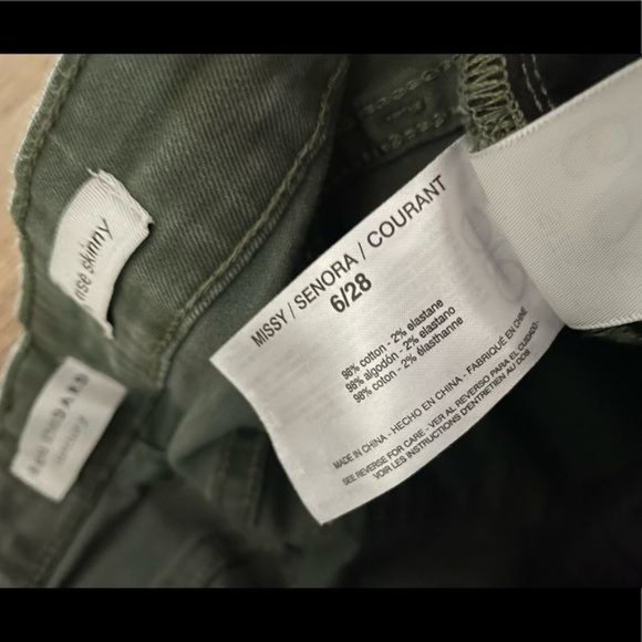 Social Standard by Sanctuary High Rise Skinny Army Print Women’s Jegging Sz 6/28 - Picture 6 of 12